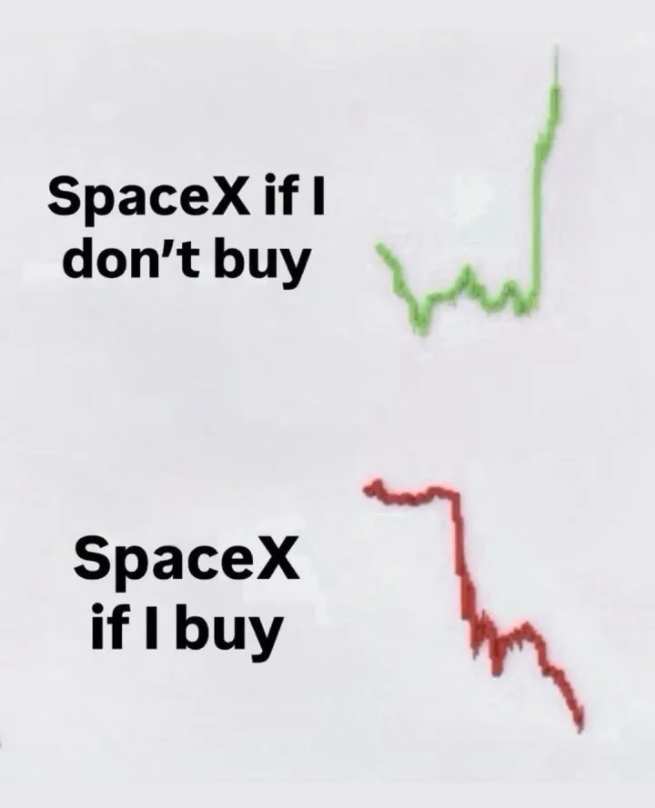 SpaceX ifı don't buy SpaceX if I buy