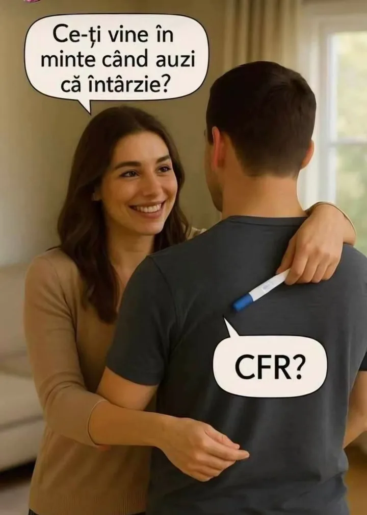 Ce-ti vine in minte cand auzi ca intarzie? CFR?