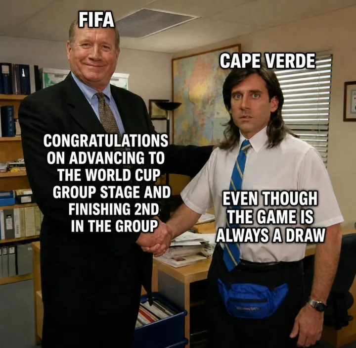 Cu fotbal si text fifa cape verde congratulations on advancing to the world cup group stage...