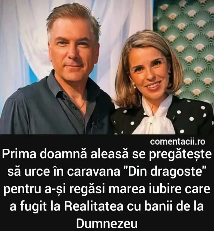 Prima doamna aleasa se pregateste sa urce in caravana Din dragoste pentru a-si regasi marea...