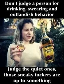 Don t judge a person for drinking, swearing and outlandish behavior Sueruo EET Jost JostCur...